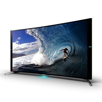 Sony Bravia KD-65S9005 Curved 4K Ultra HD Smart TV, 65  with Freeview HD